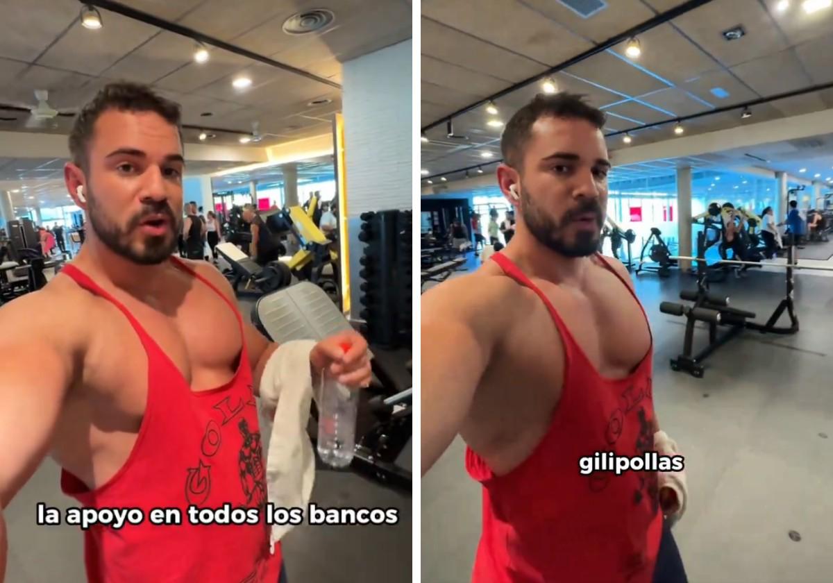 Un trabajador de un gimnasio de Hospitalet increpa a un cliente por su  forma de vestir: