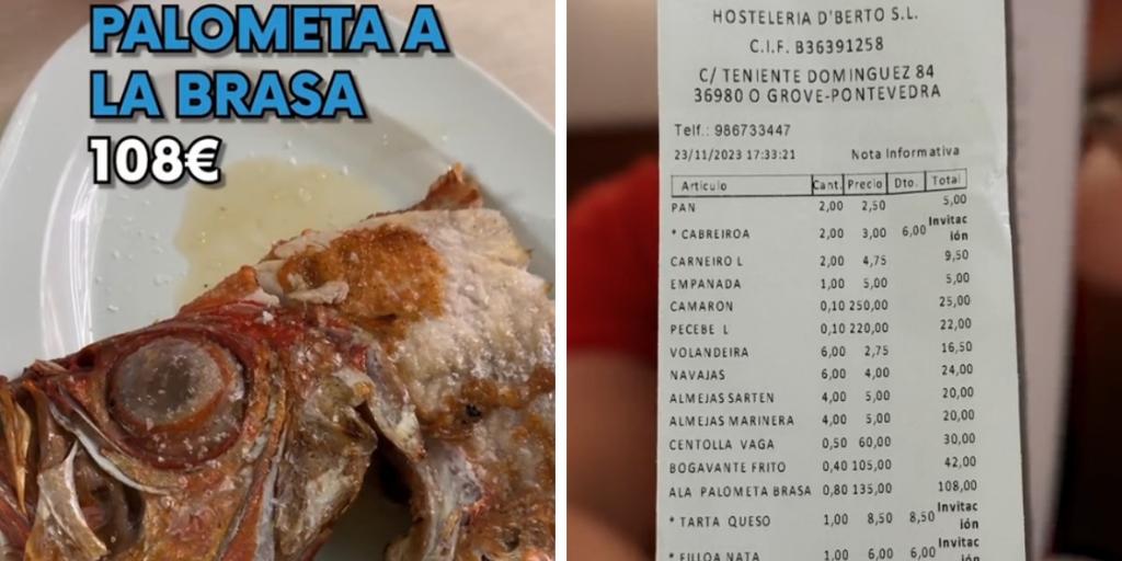 Un madrileño acude a una marisquería en Galicia y dice sin palabras al importar el relato: “La clavada…”