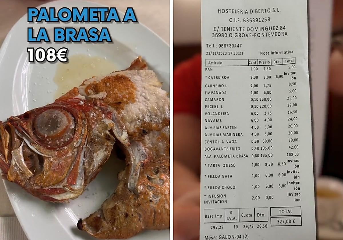 Un madrileño va a una marisquería en Galicia y no se espera el importe total de la cuenta: «La clavada...»