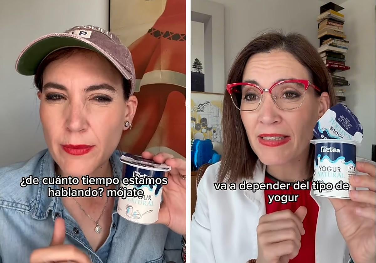 Boticaria García muestra la realidad de las fechas de caducidad de los yogures: «Mójate»