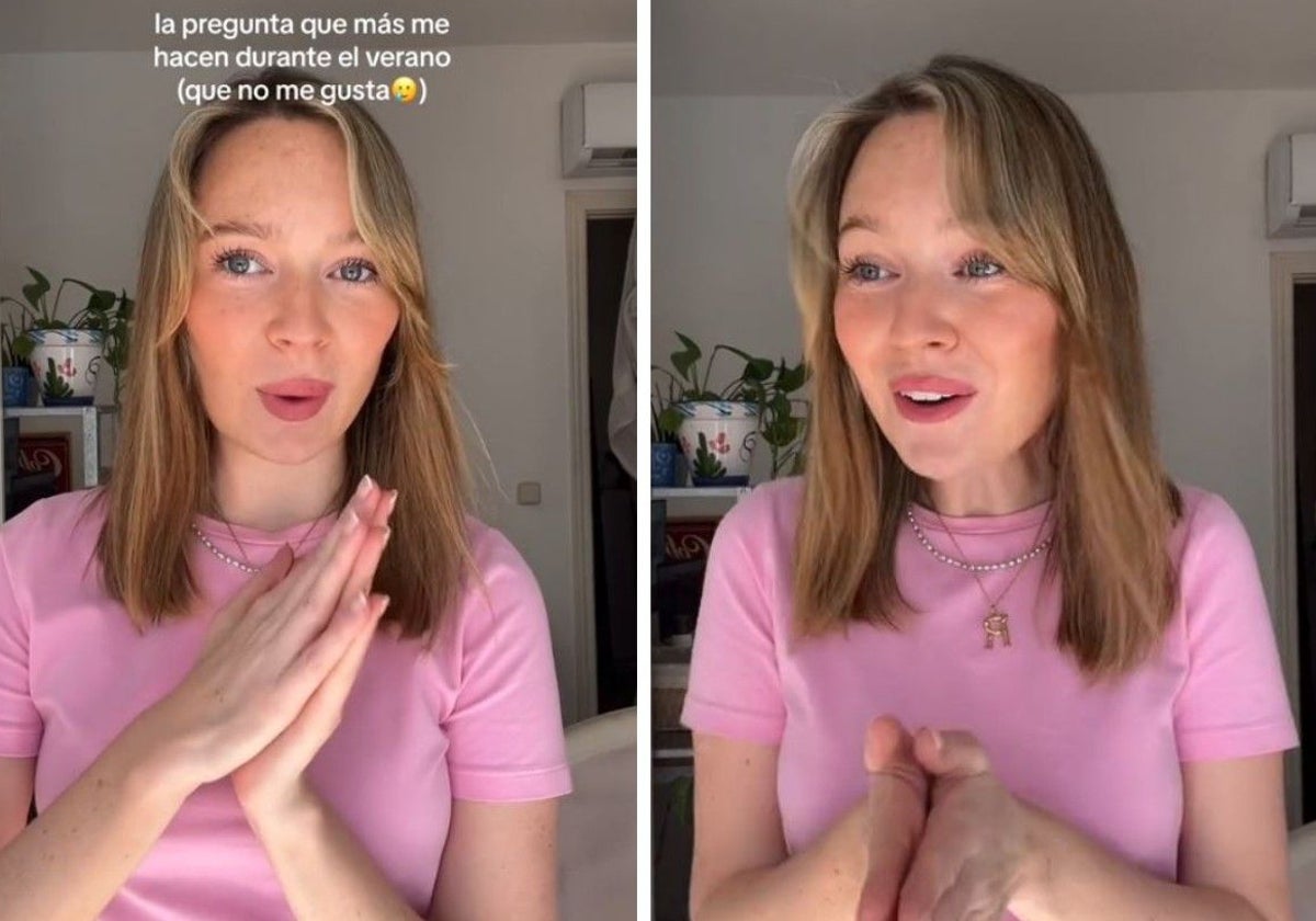 Rachel Anne, explicando lo que tanto le molesta que le repitan en verano