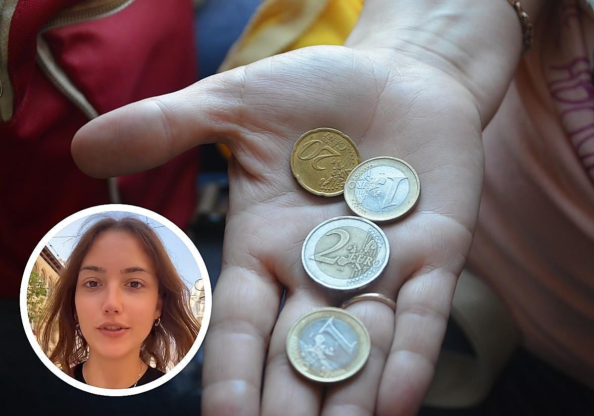 Un argentina que vive en España no da crédito del valor de los céntimos en España