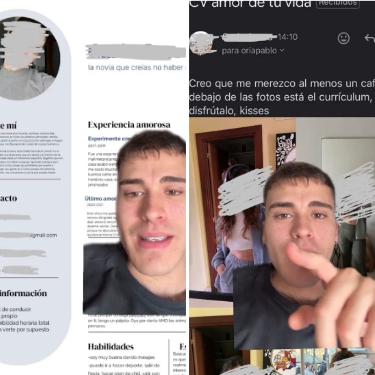 Le envía un currículum para ser su novia y el chico se presenta en Países Bajos para conocerla: «Mujeres del mundo...»