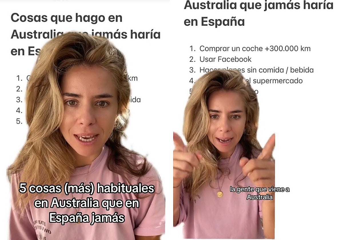 Marta Registrada es una creadora de contenido conocida por narrar su vida en Australia a través de TikTok