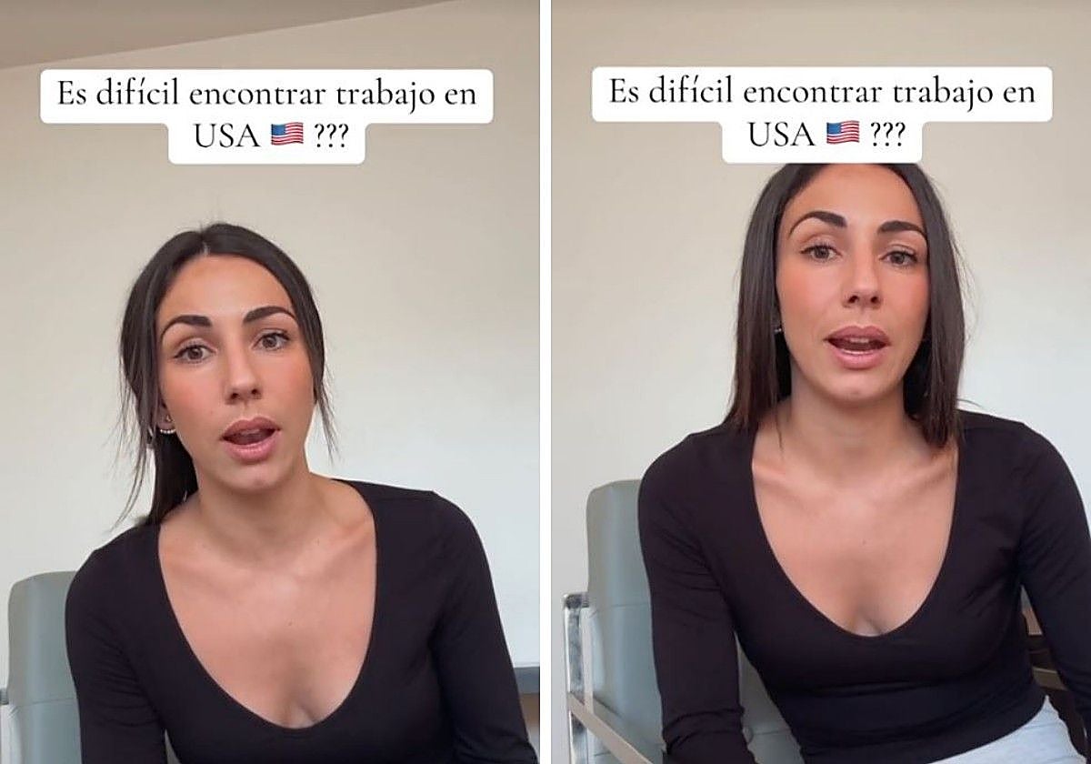 Paula, durante su vídeo