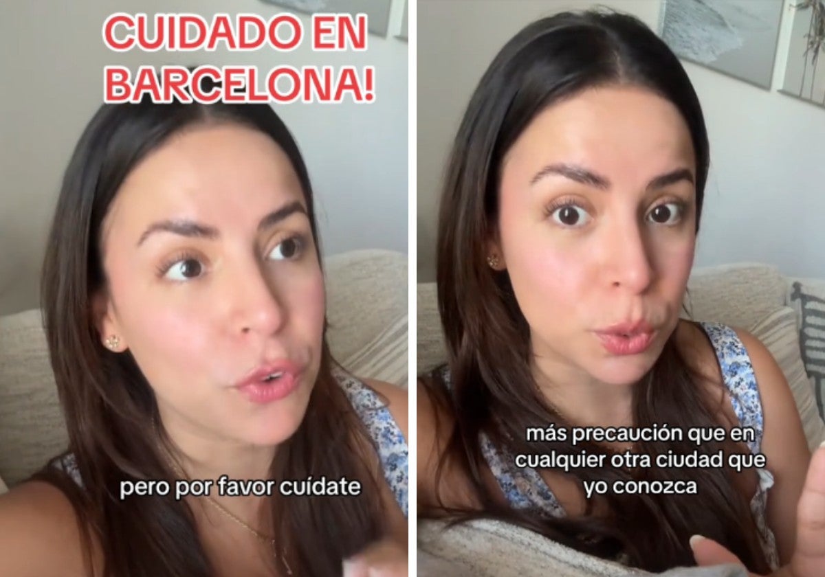 Una americana alerta a los turistas sobre la peligrosidad de Barcelona tras presenciar un robo: «Tengan mucho cuidado»