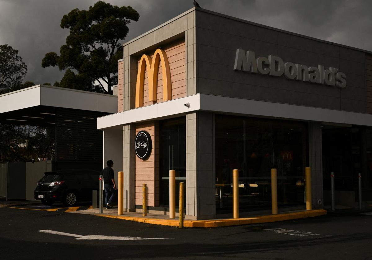 Imagen de archivo de un McDonald's