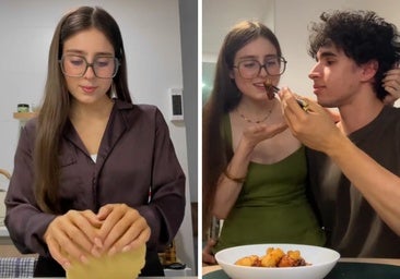 Habla por primera vez la joven atacada por las feministas por cocinarle a su novio: «No me considero sumisa»