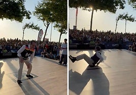 El reto de Abel Caballero tras marcarse un show de break dance: «¿Quién da más?»