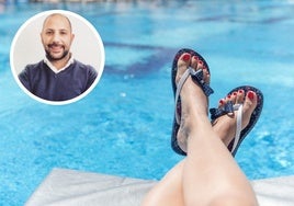 Un podólogo alerta sobre los peligros para la salud del uso de chanclas durante el verano: «No es que estén prohibidas, pero...»