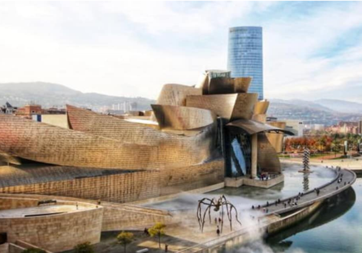 El Museo Guggenheim, en Bilbao