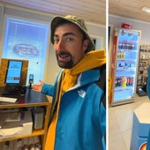 Un español visita un pueblo remoto de Noruega y muestra cómo hacen la compra: «En España no puedes hacerlo»