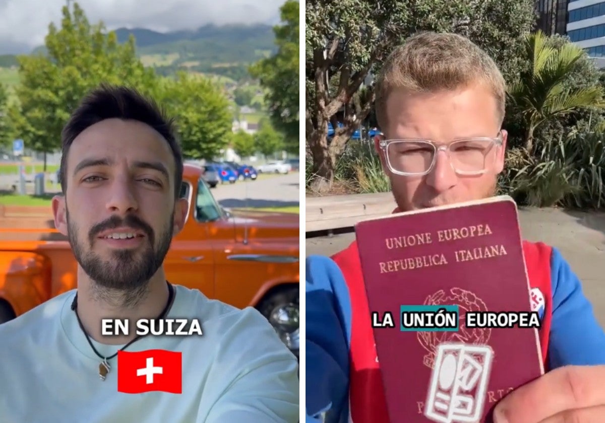 Dos jóvenes explican como vivir y trabajar en Suiza
