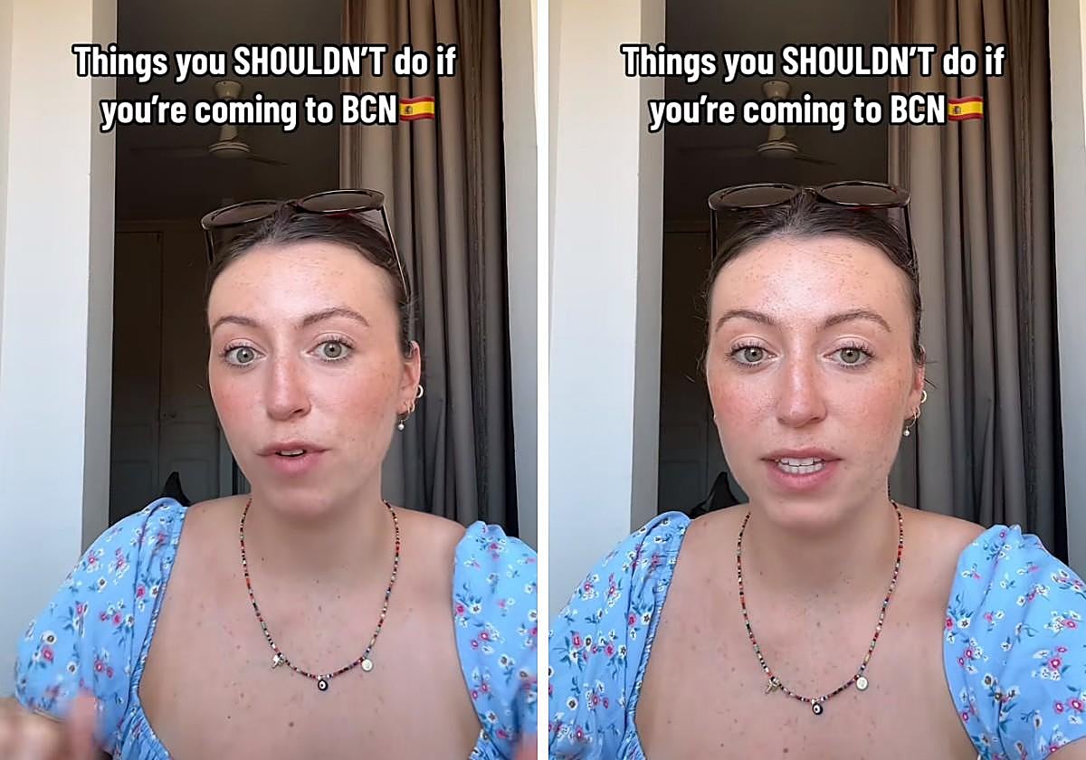 Una británica que vive en Barcelona advierte a los turistas sobre lo que no deben hacer en la ciudad