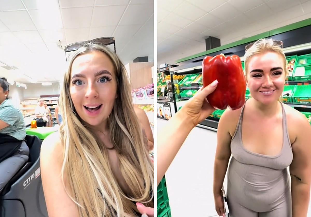 Una británica va a Mercadona y alucina con lo que se encuentra en este supermercado de España: «Van con cortacésped»