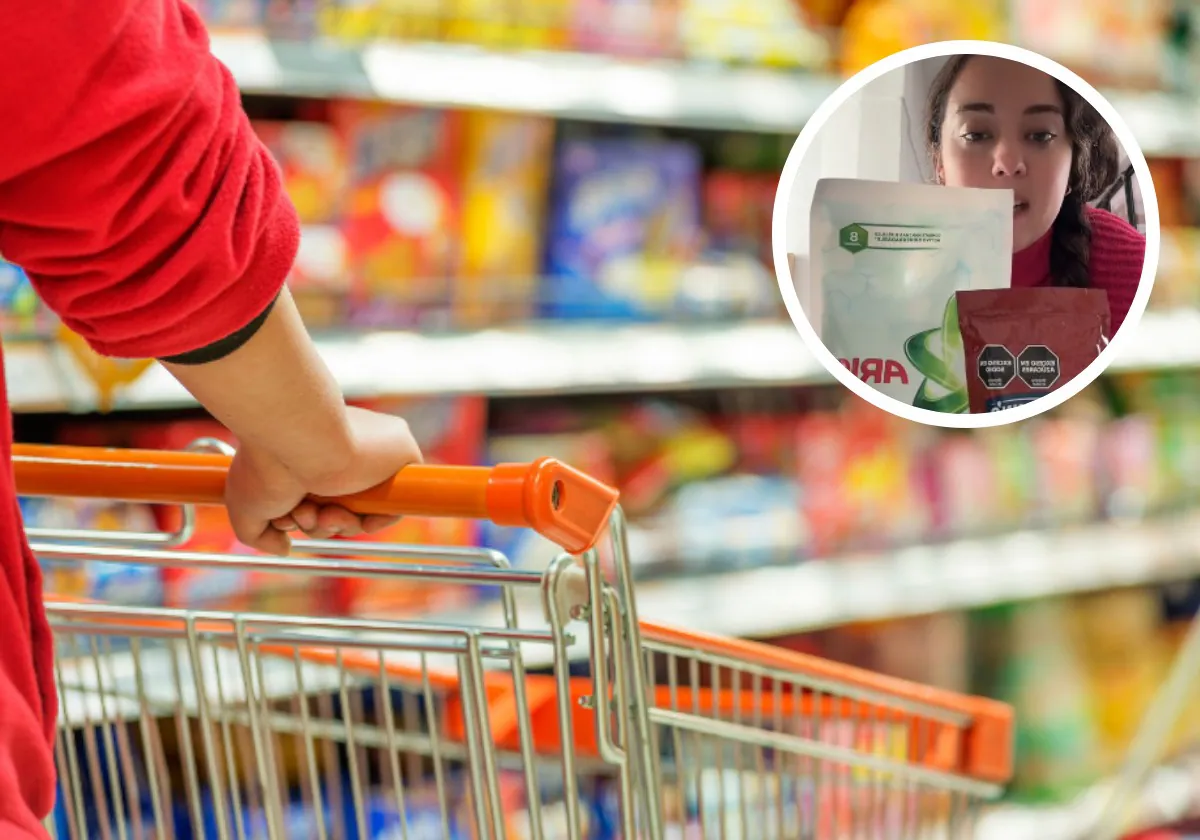 Una española que vive en Buenos Aires sorprendida por el formato de los productos en el supermercado