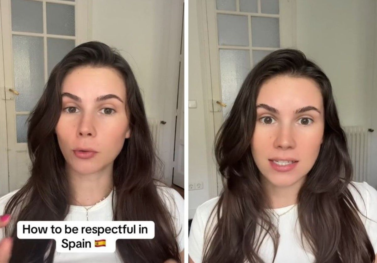 Maddy, dando sus consejos a aquellos que vayan a visitar España