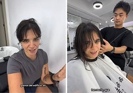 Una española que vive en China muestra cómo ha sido su primera vez en una peluquería de este país: «Me he expresado como he podido»