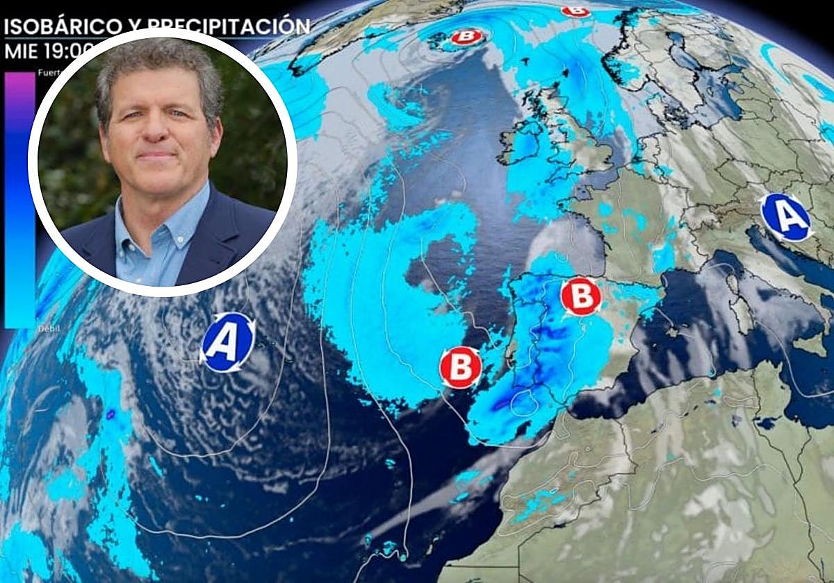 Mario Picazo ofrece la predicción meteorológica en Eltiempo.es