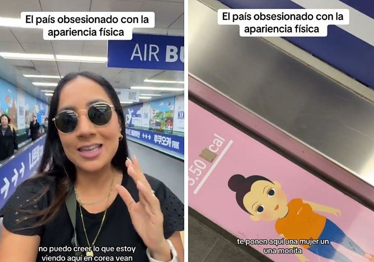 Teté, explicando lo que le ha chocado sobre la belleza en Corea del Sur