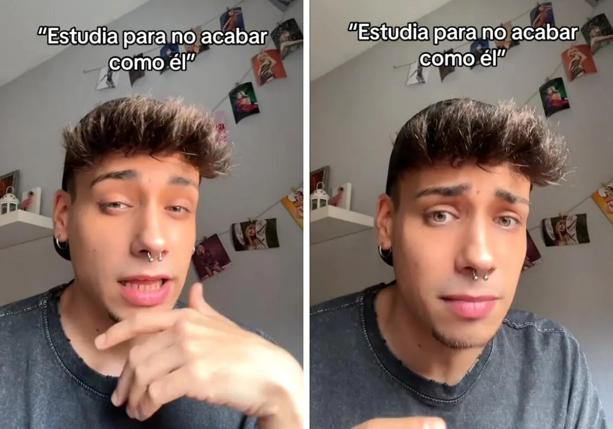 Un camarero responde tras ser señalado por una madre como ejemplo de lo que ocurre si no se estudia: «Me parte el alma»