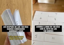 Así es el método de ahorro del 1 al 100 que está de moda en España: hasta 5000 euros en poco tiempo