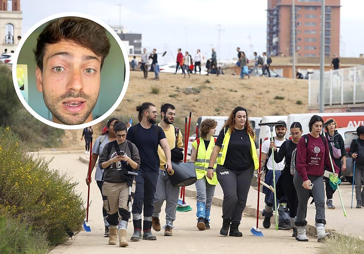 Un abogado explica si es legal prohibir el acceso a voluntarios en zonas devastadas por la DANA en Valencia