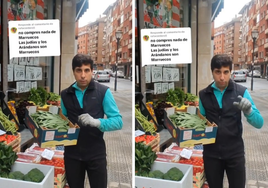 Un frutero explica por qué vende en su tienda más productos de Marruecos que de España: «Nos debemos a nuestros clientes»