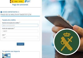 La Guardia Civil advierte del timo en el que suplantan a la DGT para robarte datos bancarios y obtener una foto del DNI