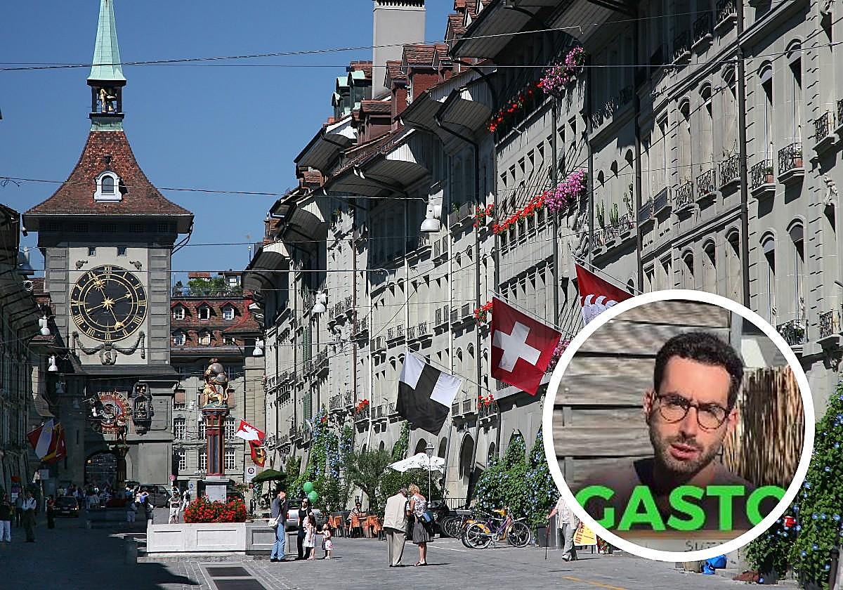 El español residente en suiza y una calle de Berna