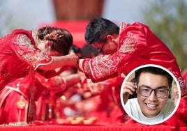 Un chino que vive en España explica cómo son las bodas tradicionales en su país: «Te vistes de rojo»