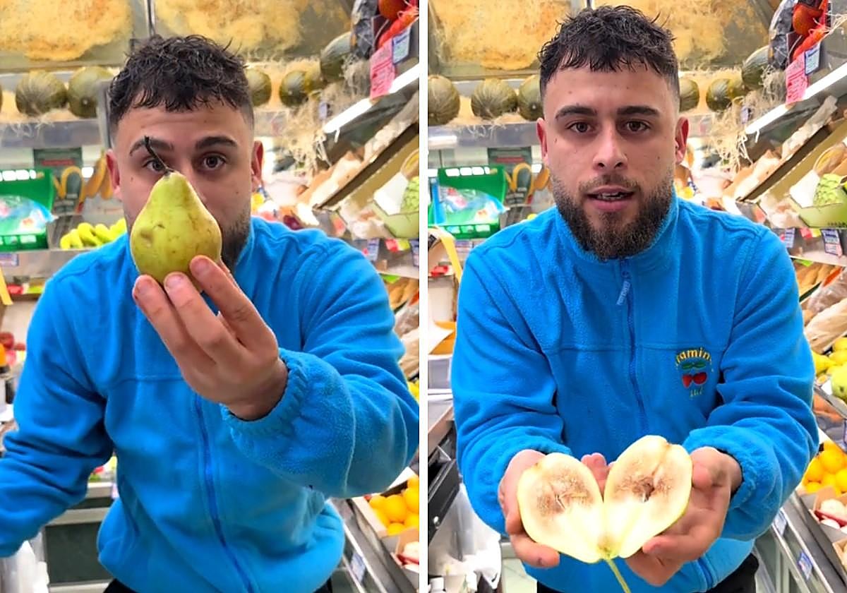 Un frutero español explica por qué elegimos mal las peras al hacer la compra: «Por fuera parece...»