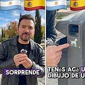 Un argentino que vive en España señala el detalle en las papeleras que le sorprenden: «Para que nunca te falte»