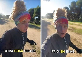 Una atleta aconseja hacer esto para salir a correr cuando hace frío: «Hay que tener cuidado»