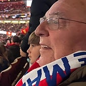 Un hombre de 80 años va al Metropolitano por primera vez y esto es lo que sucede: «Aunque sea madridista...»