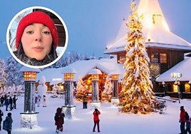 Una española que vive en Laponia muestra cómo es vivir a -18 grados: «Parece que he ido al dentista»