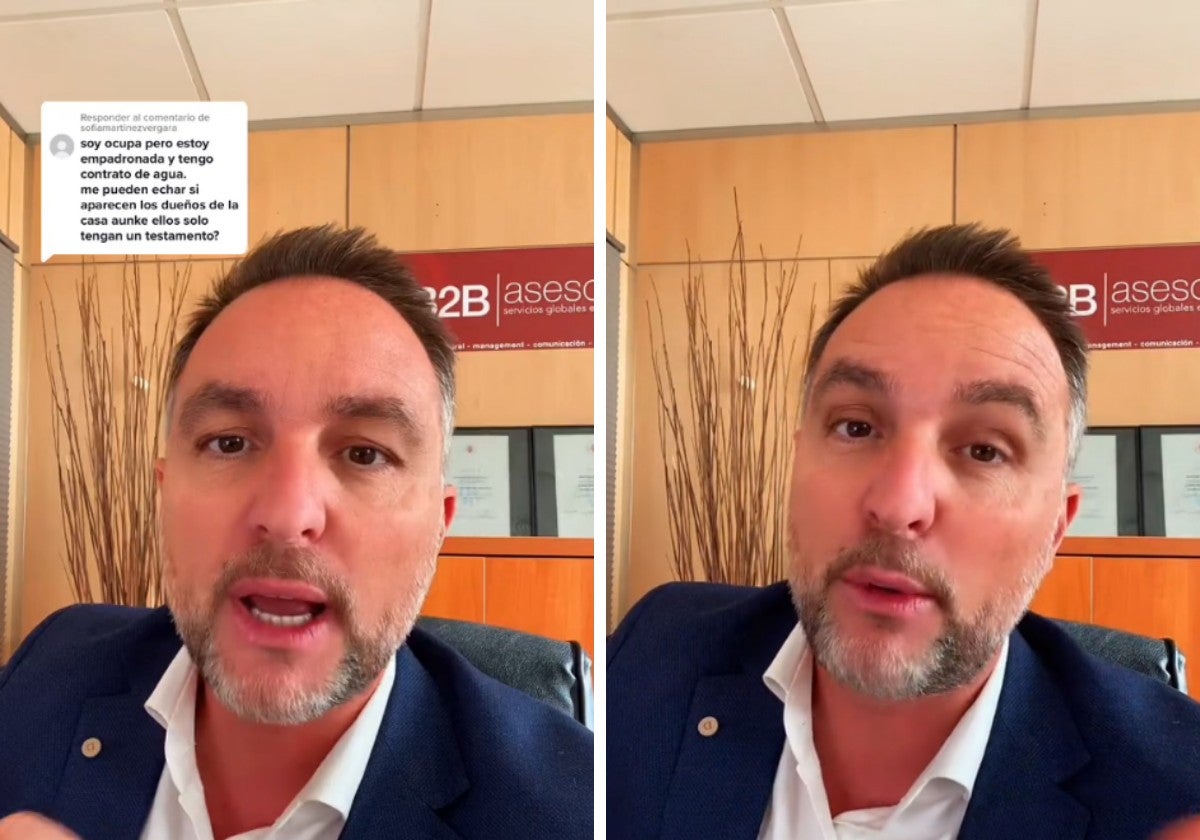 Un abogado responde a una okupa empadronada en la casa en la que vive