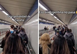 Una argentina en España, sin palabras con lo que hace la gente en el Metro de Madrid: «Esto en mi país no pasa»