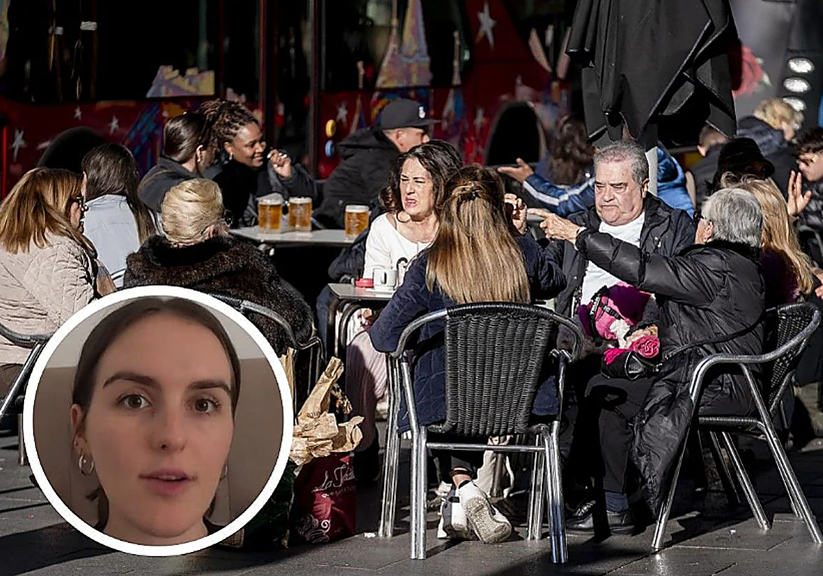 Un grupo de amigos, tomando algo hace unos días en Madrid