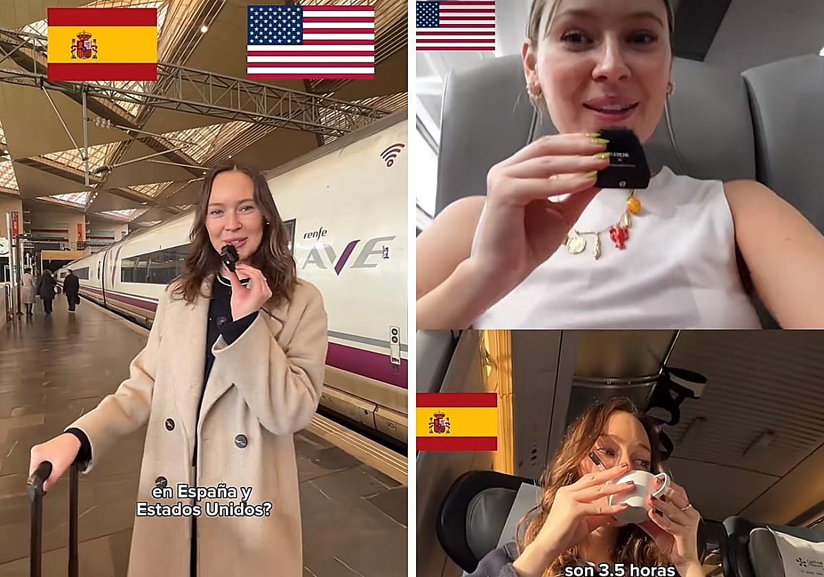 Una estadounidense que vive en España, muy clara con cómo es viajar en tren por nuestro país: «Nosotros no tenemos...»