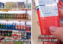 Una sanitaria va a Mercadona y da su opinión sobre los productos de higiene dental que venden en este supermercado: «Puede dañar a tus encías»