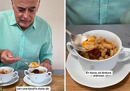 Un experto en degustación prueba tres marcas de fabada en lata y emite su veredicto: «No vale la pena comentar»