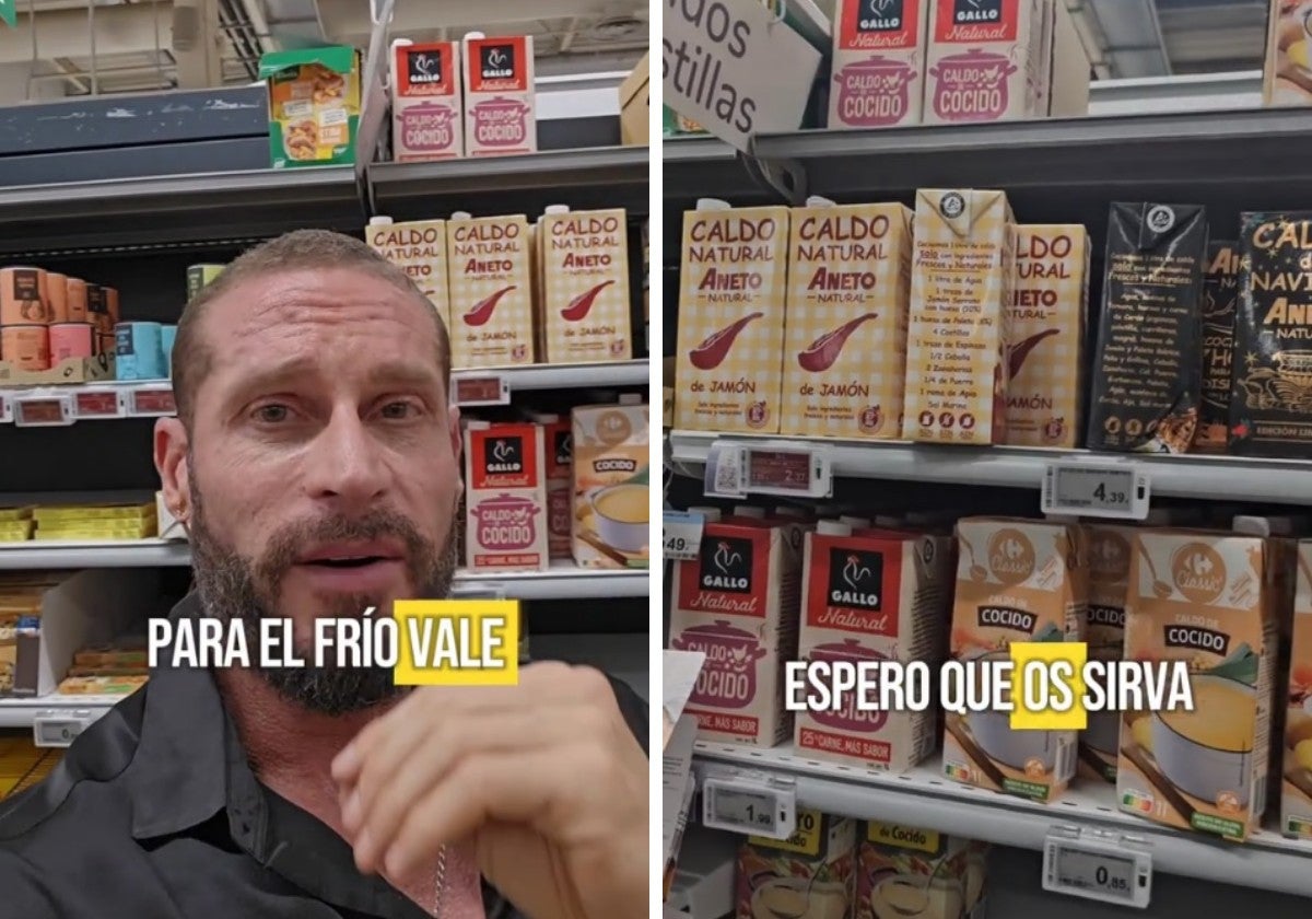 Un nutricionista, muy claro al señalar cuál es el caldo más sano que vende Carrefour en sus supermercados: «Donde meten todas las porquerías...»