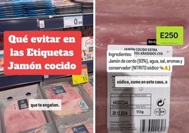 Una nutricionista indica qué marcas de jamón cocido son las más saludables del supermercado y cuáles debes evitar comprar: «No te fíes»