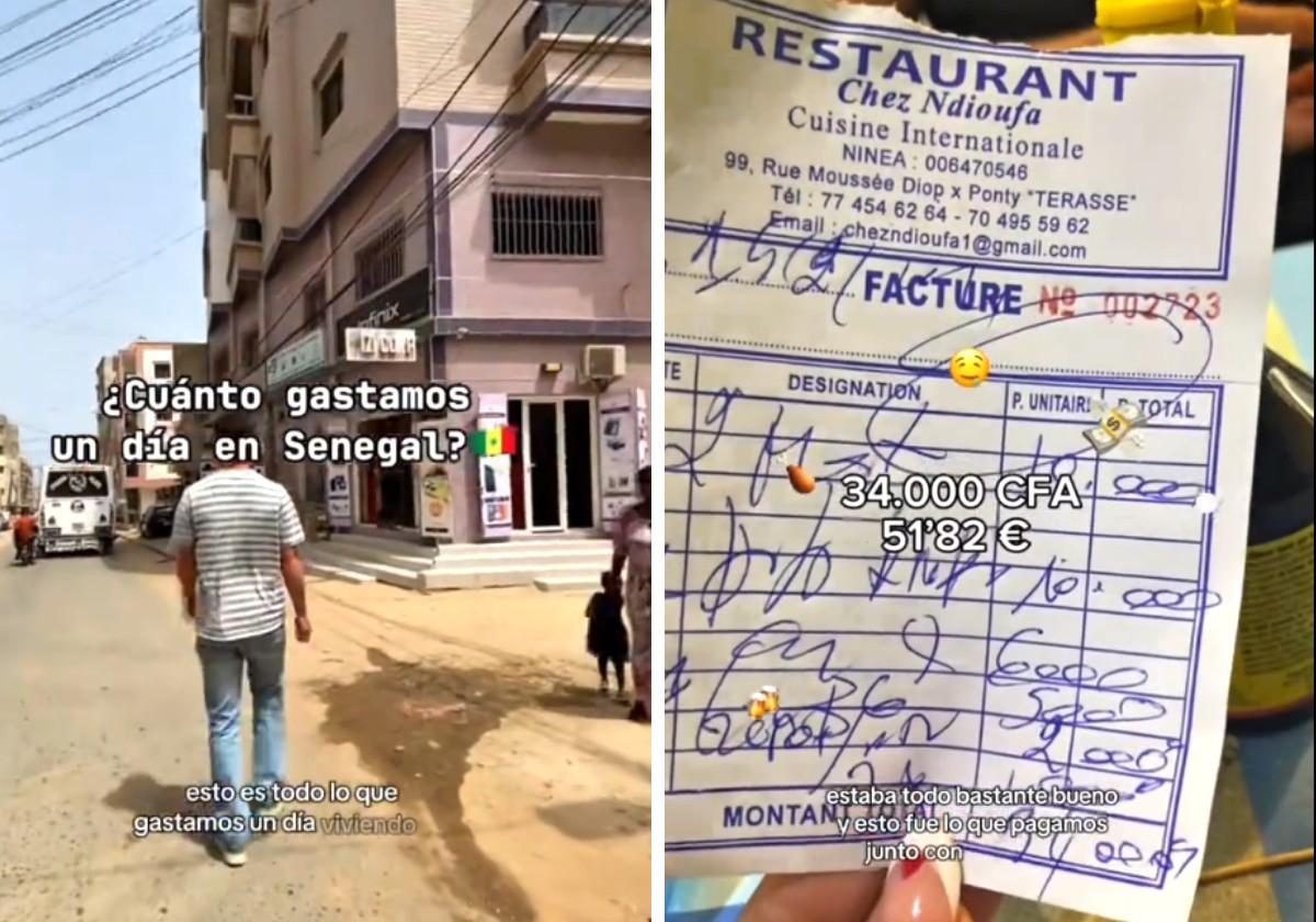 Una española que vive en Senegal cuenta lo que se gasta en un día y muchos no dan crédito: «Os estafan un poco»