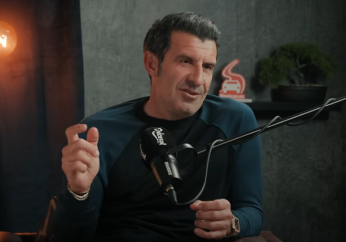 Luis Figo responde de esta forma cuando le preguntan si prefiere 'El Hormiguero' o 'La Revuelta'