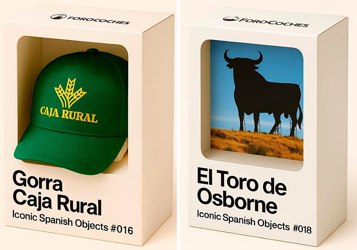 Recrean objetos icónicos de España con IA como artículos de colección y se vuelven virales