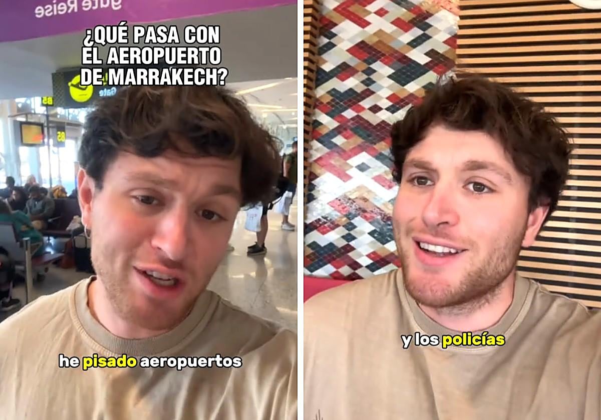 Un español viaja a Marruecos y alucina con lo que pasa en el aeropuerto de Marrakech: «Esto es un infierno»