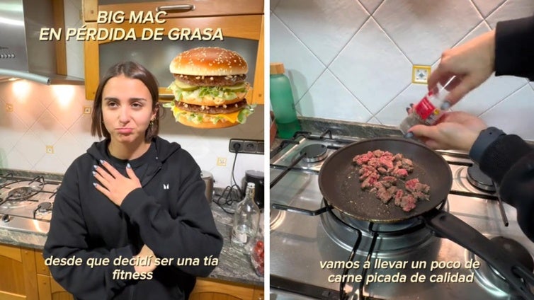Una entrenadora personal cocina la receta sana de una Big Mac en casa: «Te mantiene saciado un montón de horas»