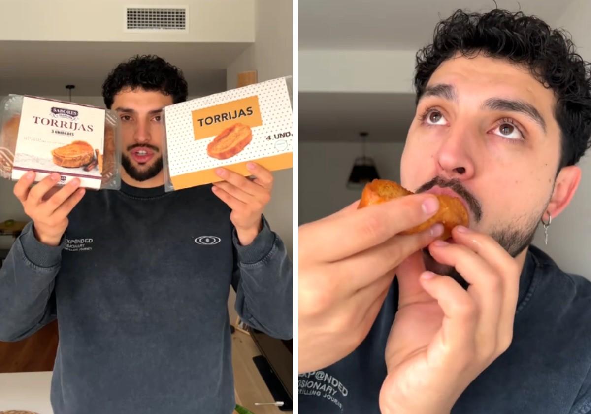 Un español compara las torrijas de Mercadona y Lidl y no se corta al decir cuál es mejor: «Me gusta mucho más la de...»